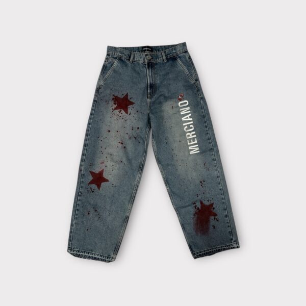 STAR STYLE BAGGY JEANS - Image 2