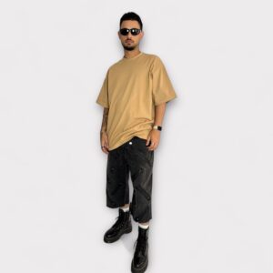 ZIPPERS STYLE 7/8 BAGGY JEANS