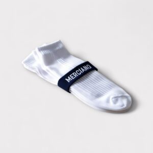 No-Show White Socks