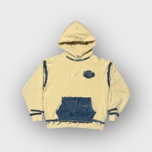 JEANS PATCHEWORK HOODIE